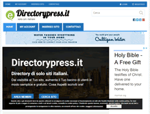 Tablet Screenshot of directorypress.it
